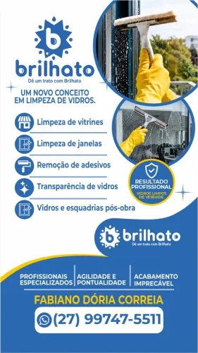 Limpeza de vidros