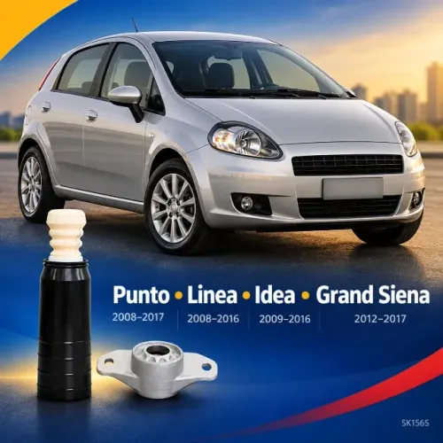 Kit Amortecedor Traseiro Punto Linea Idea Grand Siena Sampel SK156S - Nova