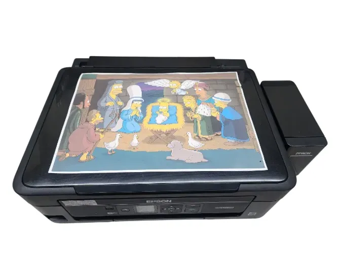 Epson EcoTank L455 Wifi Impressora tanque de tinta Seminova 4x Sem Juros + Garantia!
