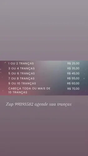 Tranças nago 