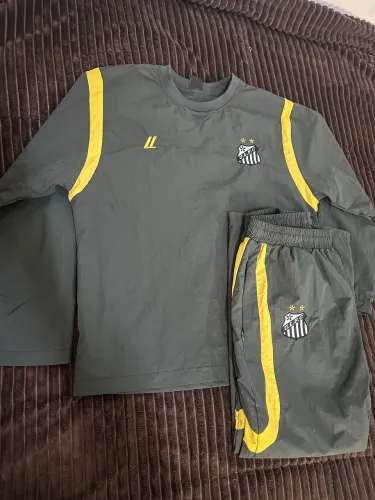 Tracksuit Lightldn Santos fc neymar - Conjunto Jaqueta e calça | tam - M