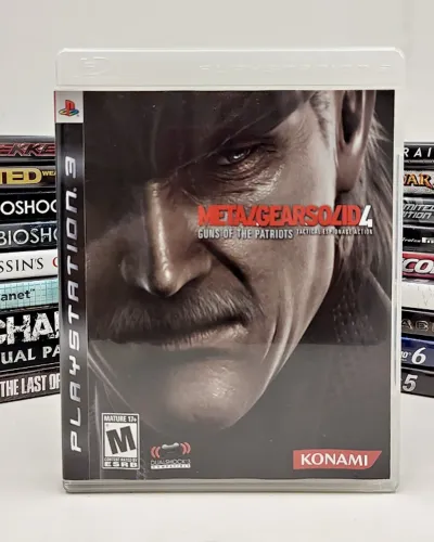 Jogo Metal Gear Solid 4 para Playstation 3