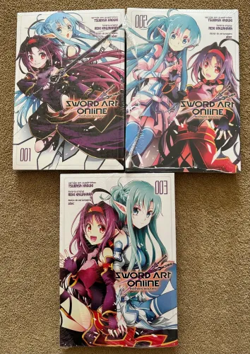 Mangá Sword Art Online Mothers Rosário Vol 1 ao 3 lacrados
