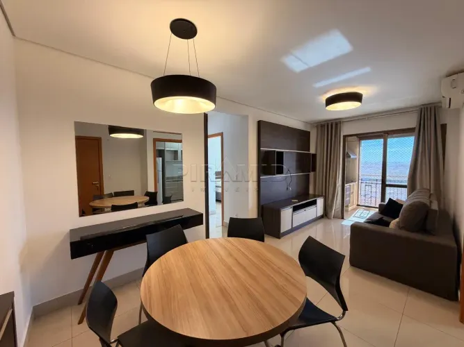 Apartamento mobiliado padrão com 72,75m², Bairro Jardim Irajá, Zona Sul de Ribeirão Preto/