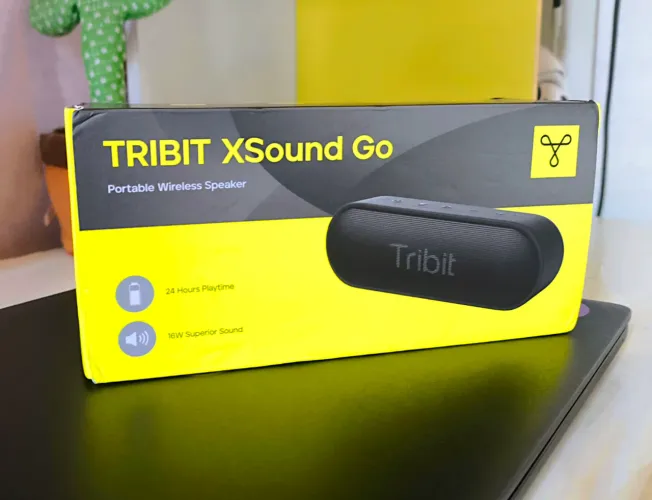 Caixinha de som portátil Tribit XSound Go 16W XBass