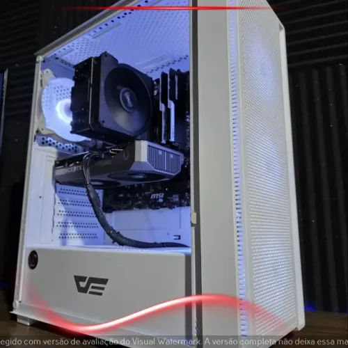 PC Gamer Ryzen 7 5700X RTX 5060 16GB 1TB NVMe B550 Branco