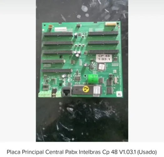 Placa Intelbras CP48 Pabx