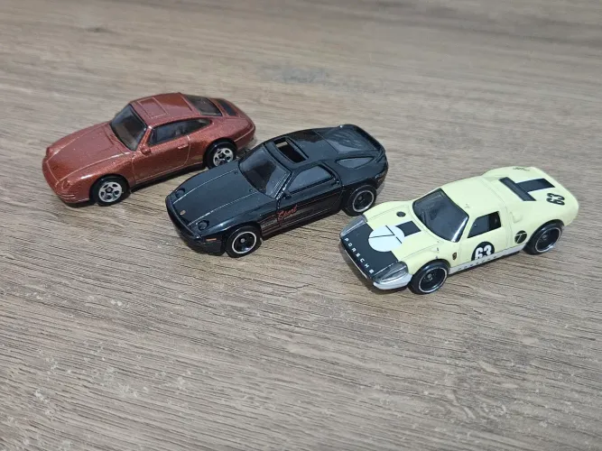 Hotwheels Porsche lote: 911, 904 e 928