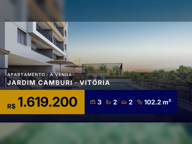 Seu Refúgio em Jardim Camburi: Apartamento com Acabamentos de Alto Padrão!