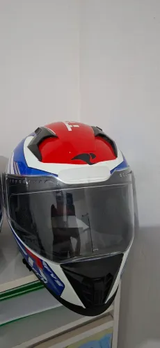 Capacete race tech volt preto fosco com viseira