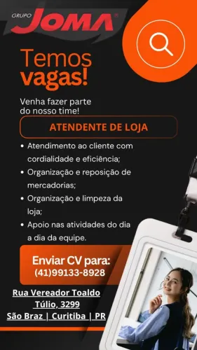 Atendente Loja de Conveniência