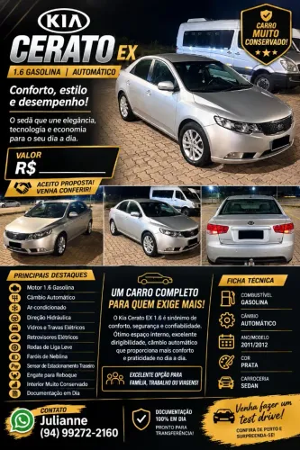 Kia Motors Cerato 1.6 16V Aut. 2011