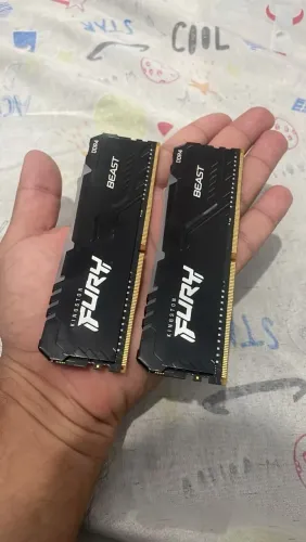 Memória Ram Fury RGB 2x8GB