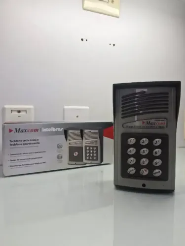 Porteiro Eletrônico Coletivo Maxcom Intelbras Techfone Apto