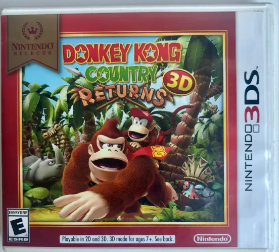 Donkey Kong Country Returns - Original para Nintendo 3DS
