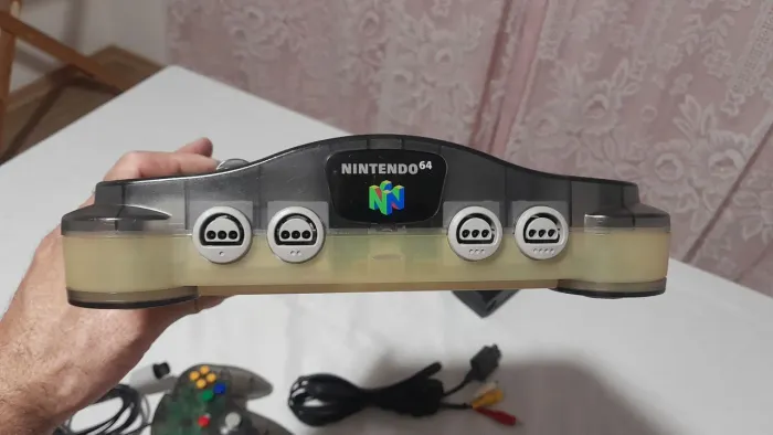 Nintendo 64 edição jusco raríssimo