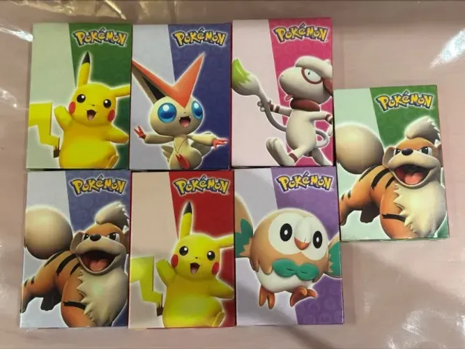 Lote Lacrados de Pokemon