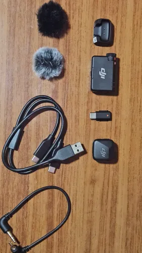 Microfone DJI Mic Mini 1RX 1TX<br>TX Microfone