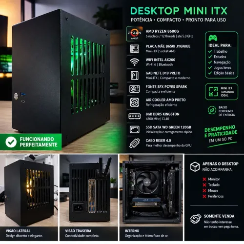 Desktop itx | pc da sala