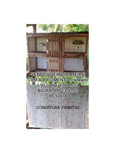 Vendo gaiola Pinteiro/viveiro 