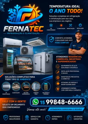 Conserto de geladeiras