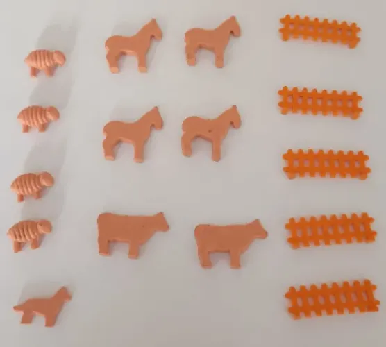 Lote Fazendinha (Marca Mimo) - 16 Miniaturas