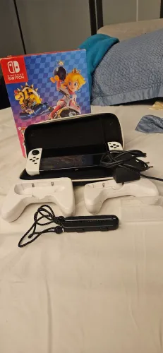 Nitendo switch oled edição Mario kart 8 deluxe