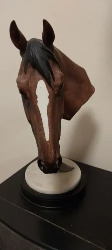 Escultura vintage Cavalo