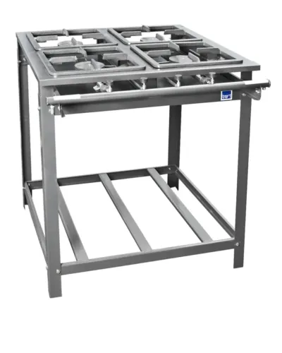 Fogão Industrial 4 Bocas de Alta Pressão Tron