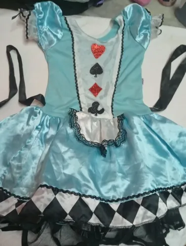 Fantasia infantil Rainha de Copas 