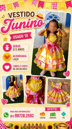 Vestido junino