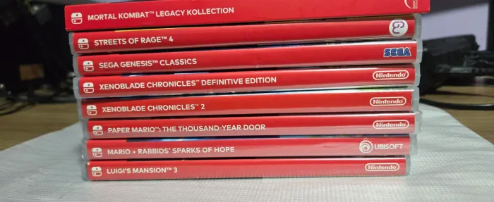 Jogos Nintendo switch leia o anuncio 