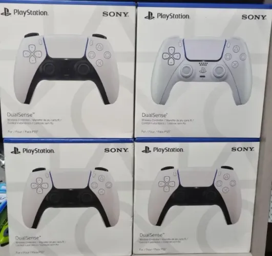 Controle PS5 Playstation Branco Sony- Produto Novo/Lacrado