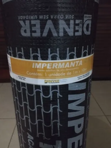 Manta asfáltica impermeável 3mm