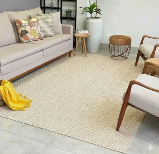 Tapete Zig Zag 300 x 200 Bege Claro
