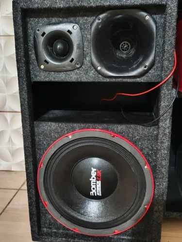 Caixa trio Bomber atrack 2.5k 12 polegadas 