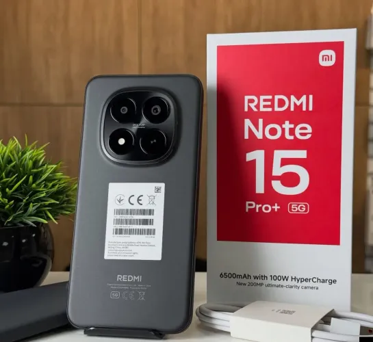 Lançamento Redmi Note 15 Pro Plus 5G 