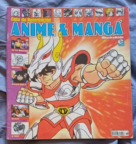 Revista Guia de Referências Anime e Mangá N06 - CDZ Seya - 52 páginas