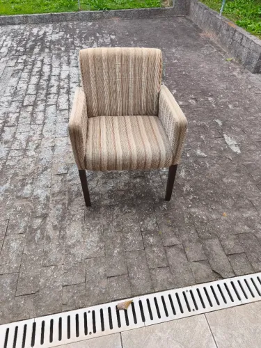 Poltrona Retro de Tecido
