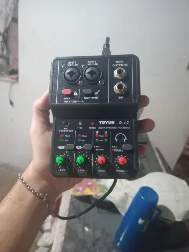 Interface de som Teyun Q12 valor negociável