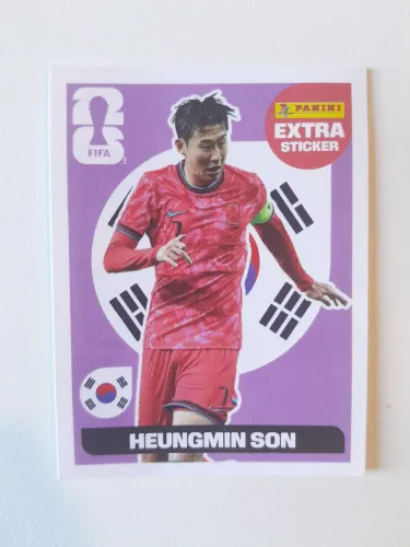 FIGURINHA EXTRA STICKER HEUNGMIN SON