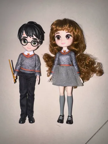 Boneco Harry Potter e Hermione