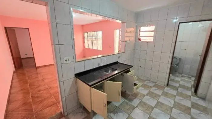 Casa para Locação em São Paulo, Novo Lar, 1 dormitório, 1 banheiro