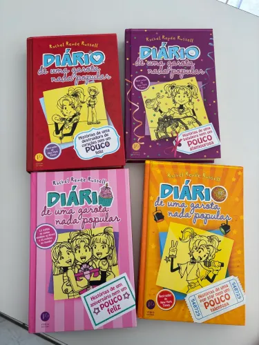 kit livros diário de uma garota nada popular