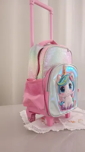 Mochila infantil Unicórnio