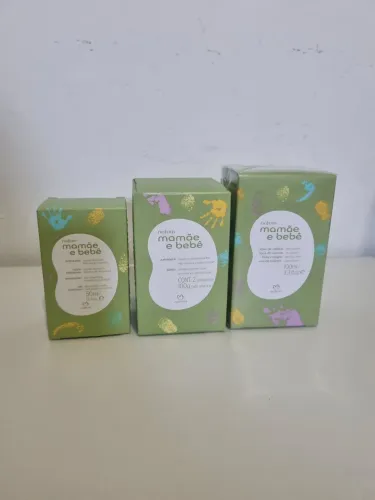 Kit natura mamãe e bebê