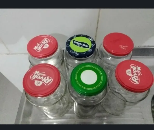 Potes de conserva em excelente estado 1,50 cada peça,tenho mais de 50peças wpp *