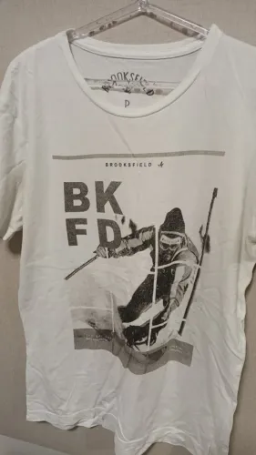Blusa masculina branca tamanho P