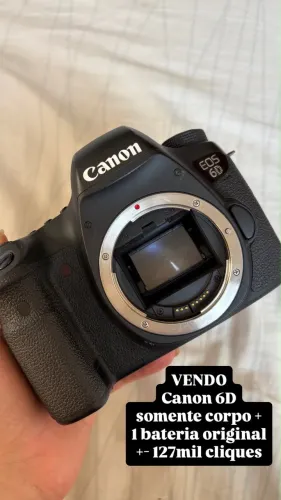 Câmera Cânon 6D