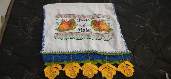 Guardanapo de crochê